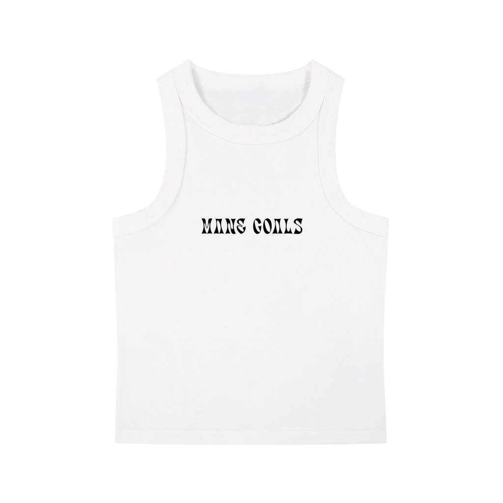 Bomb Hair Only Black Text Tank
