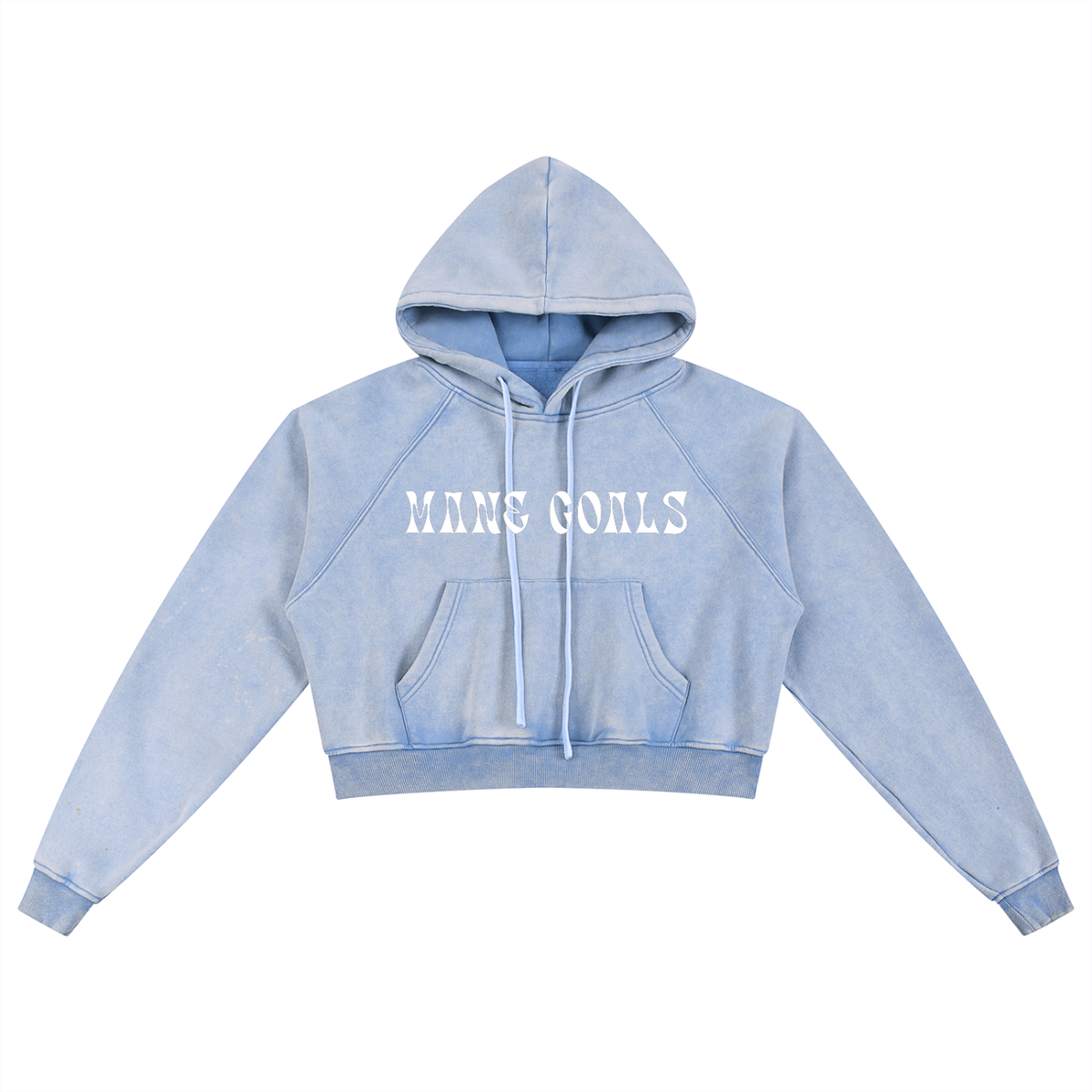 Bomb Hair Only Cropped Hoodie