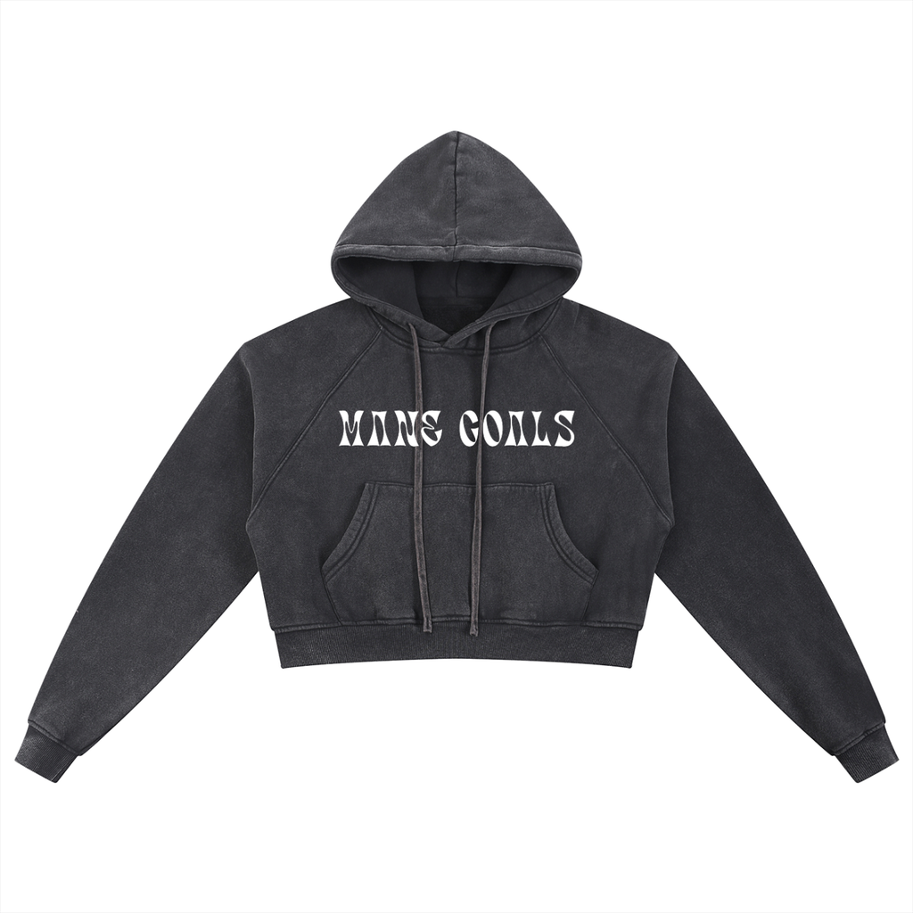 Bomb Hair Only Cropped Hoodie